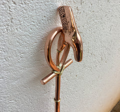 Full sized copper Ptah staff