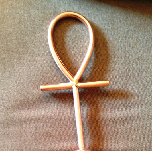 Large personal copper ankh